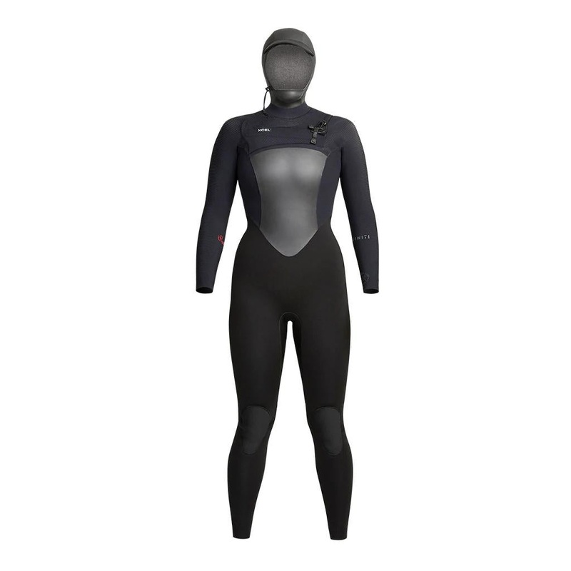 Xcel Infiniti 5/4 Hooded Chest Zip Full Wetsuit Women’s