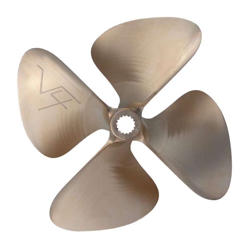 OJ WakePro V4 1844 4 Blade 18″ x 15.5″ Propeller