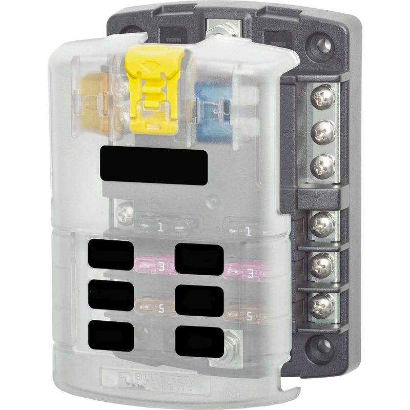 Blue Sea 6 Circuit Power Distribution Block