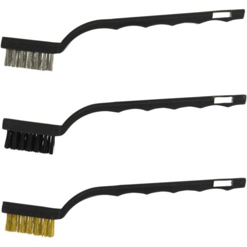 Cyclus Wire Brushes Mini 3 Pieces – Black