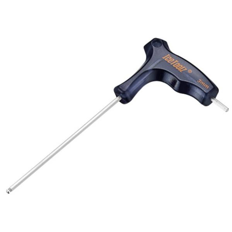 IceToolz TwinHead Allen Key 3.0mm – Black/Gray