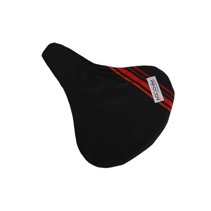 Hooodie Saddle Cover Fire – Black/Red