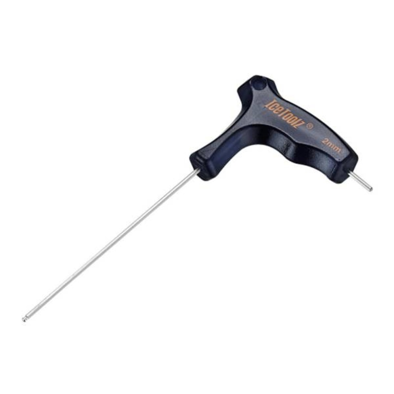 IceToolz TwinHead Allen Key 2.0mm – Black/Gray