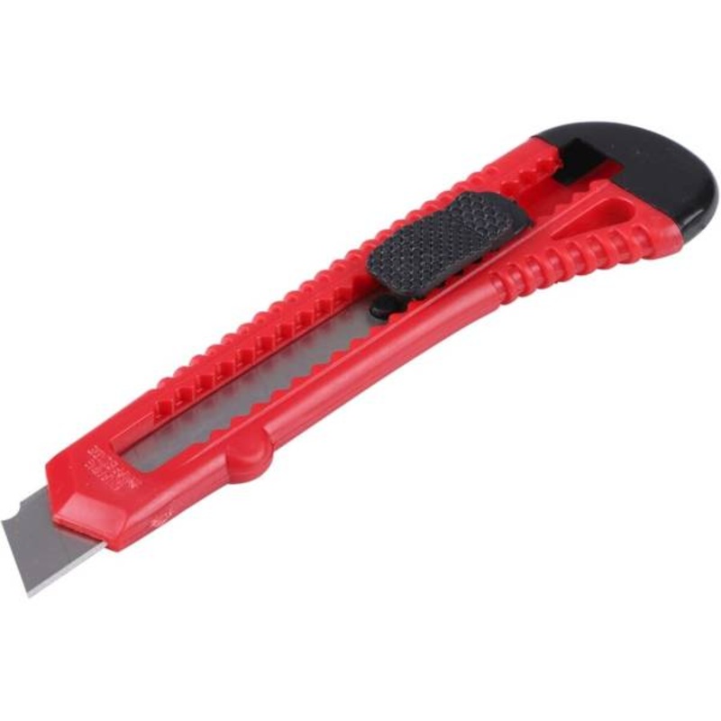 Cyclus Snap-Off Blade Knife 18mm Incl. Latch – Red