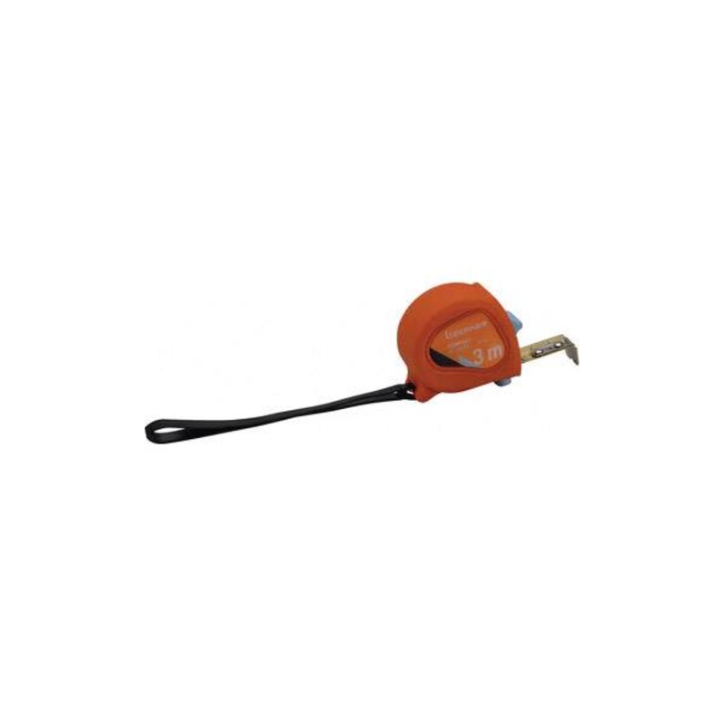 Berner Compact Tape Measure 3m – Orange