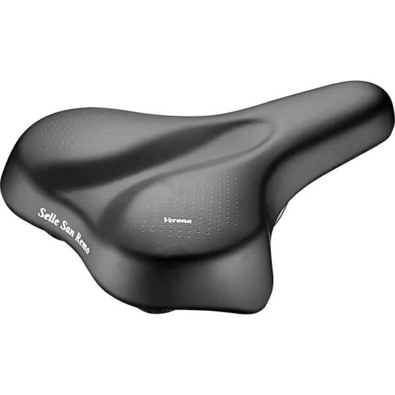 Selle San Remo Vero Bicycle Saddle 265x200mm – Black