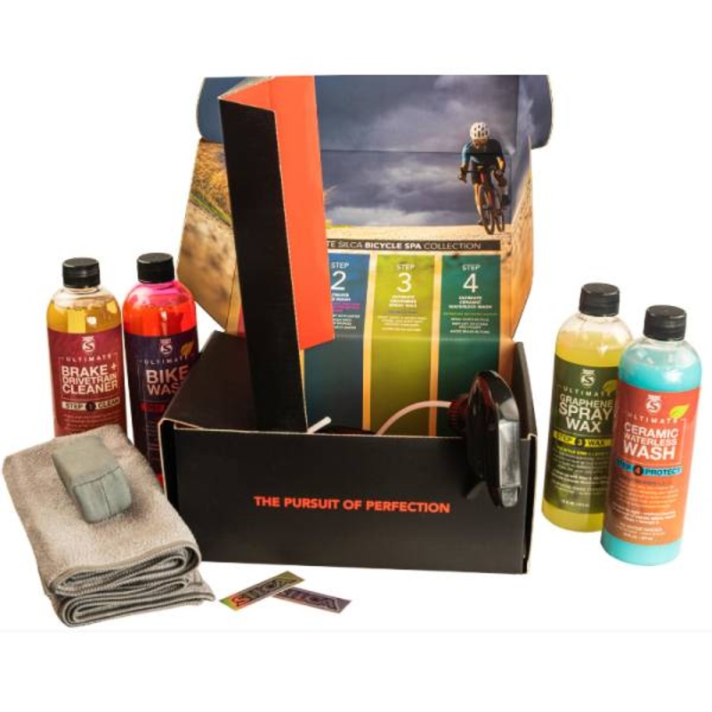 Silca Bike Care Box Set Bicycle Cleanser – Black