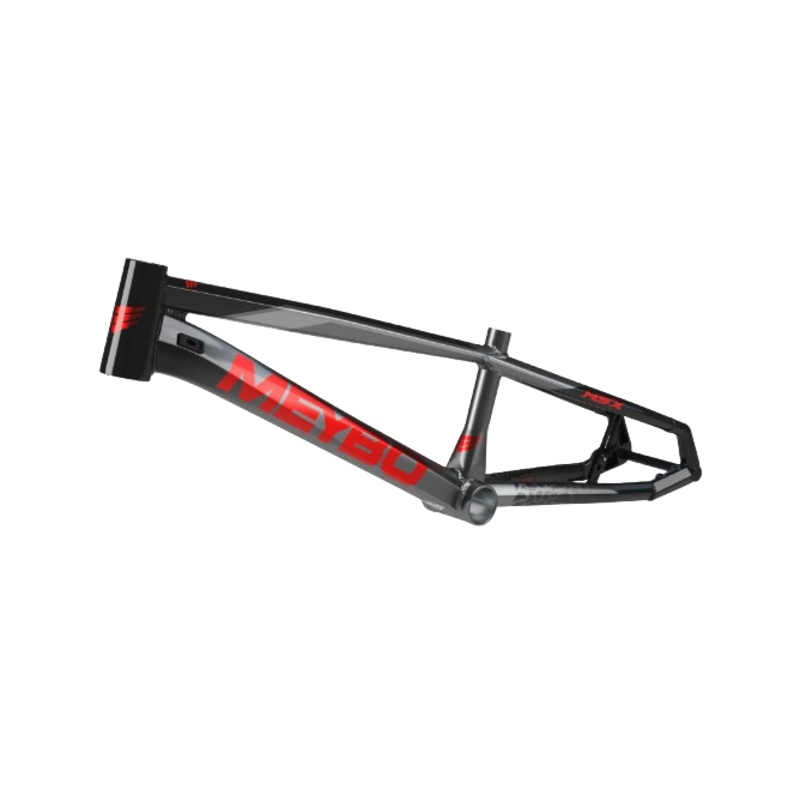 Meybo HSX Alloy Race Frame – Black / Red / Grey