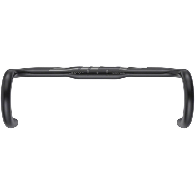 Zipp Service Course SL-80 Ergo Drop Handlebar – Aluminum, 31.8mm, 38cm, Matte Black, A2