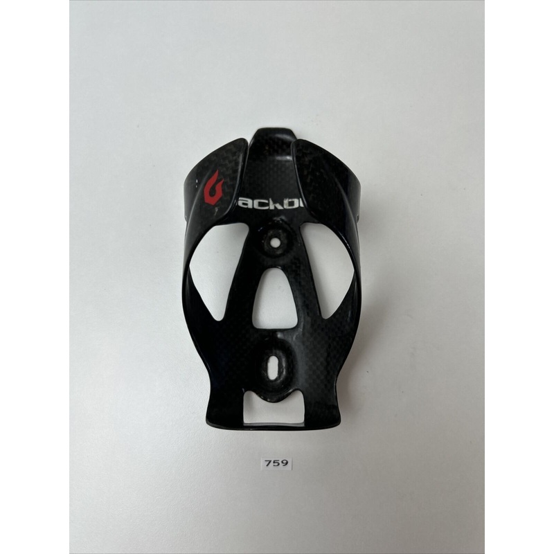Black Burn Carbon Water Bottle Cage