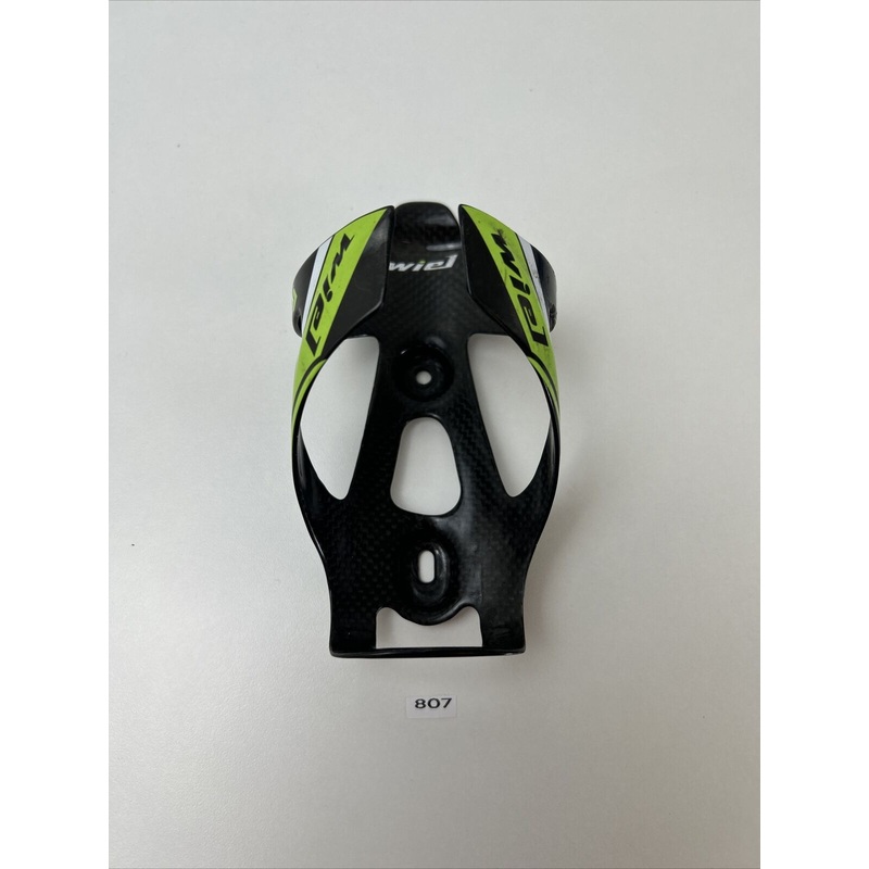 Wiel Black And Green Carbon Bottle Cage