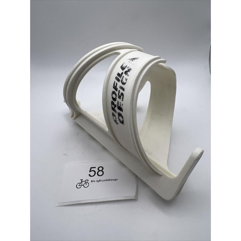 Profile design Bicycle water bottle cage White