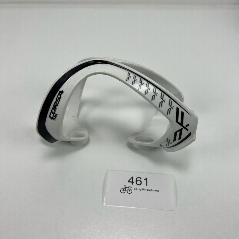 Forte Corsa Team Road Bike MTB Bicycle Water Bottle Cage – White