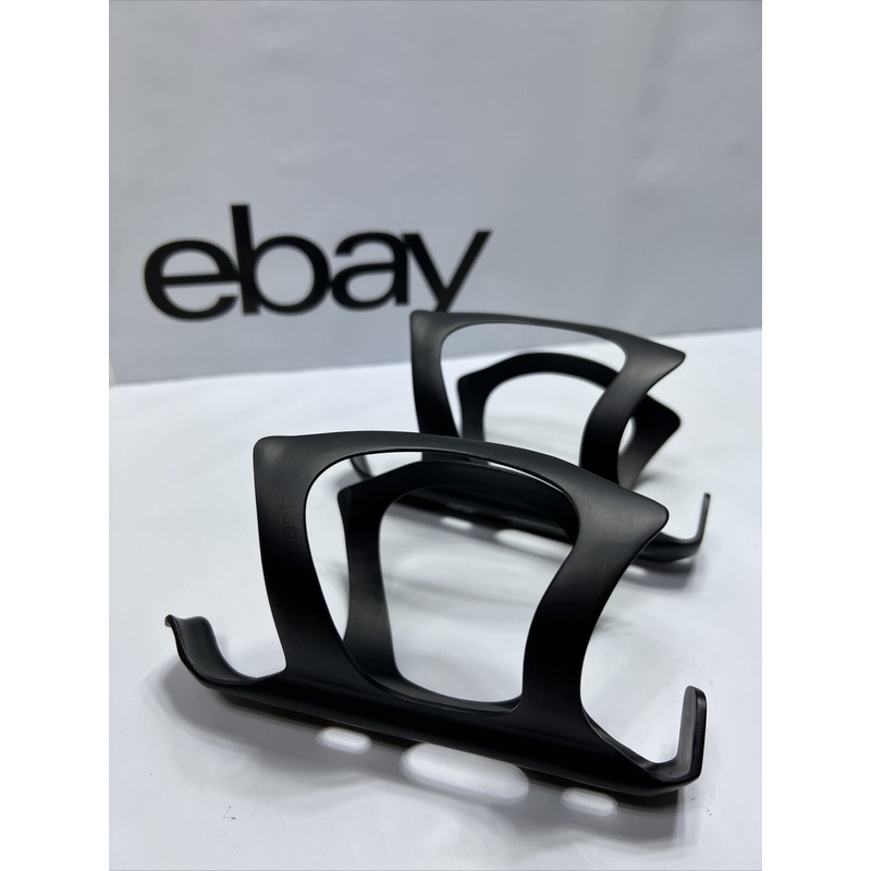 (Pair) BIKESMART HYDROCARBON 4 Carbon Water Bottle Cages Road Triathlon MTB 65g