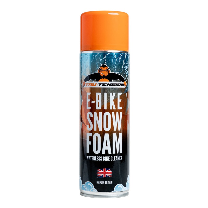 Tru-Tension E-Bike Snow Foam – Waterless Cleaner