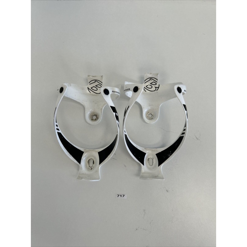(2) Bontrager RXL Carbon Bottle Cages Glossy White