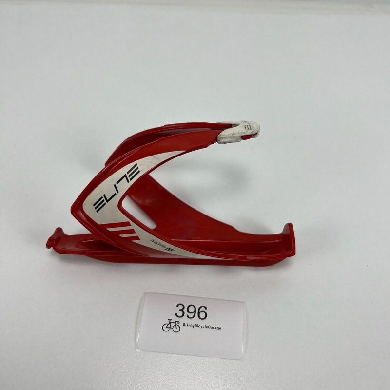 Elite Custom Race Road Bike MTB Bicycle Water Bottle Cage – Red