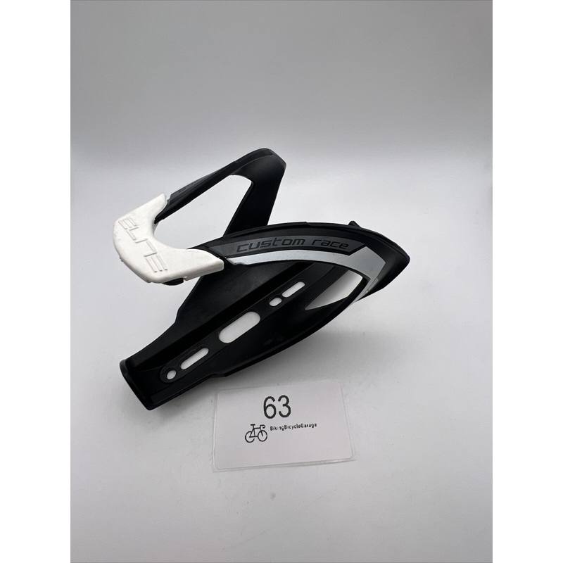 Elite Custom Race Bicycle Water Bottle Cage – Black