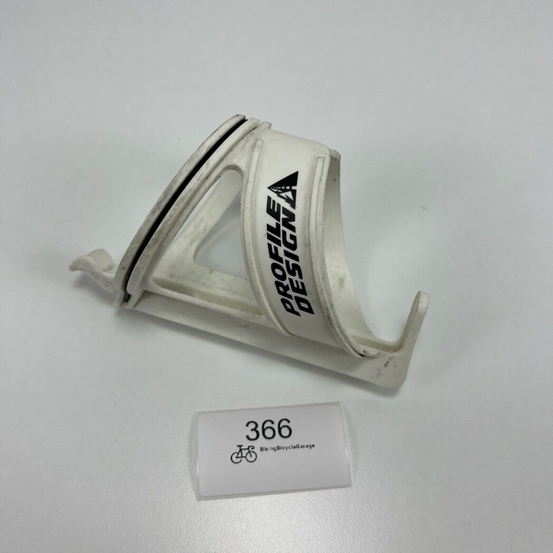Profile Design Road Bike MTB Bicycle Water Bottle Cage – White