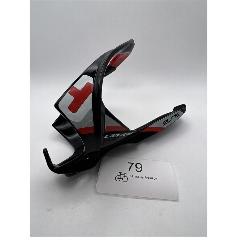 Elite Cannibal Bicycle Water Bottle Cage – Black