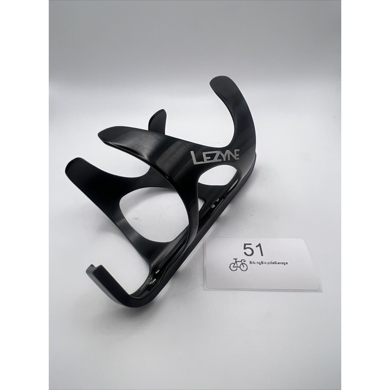 Lezyne CNC Alloy Aluminum Bicycle Water Bottle Cage – Black