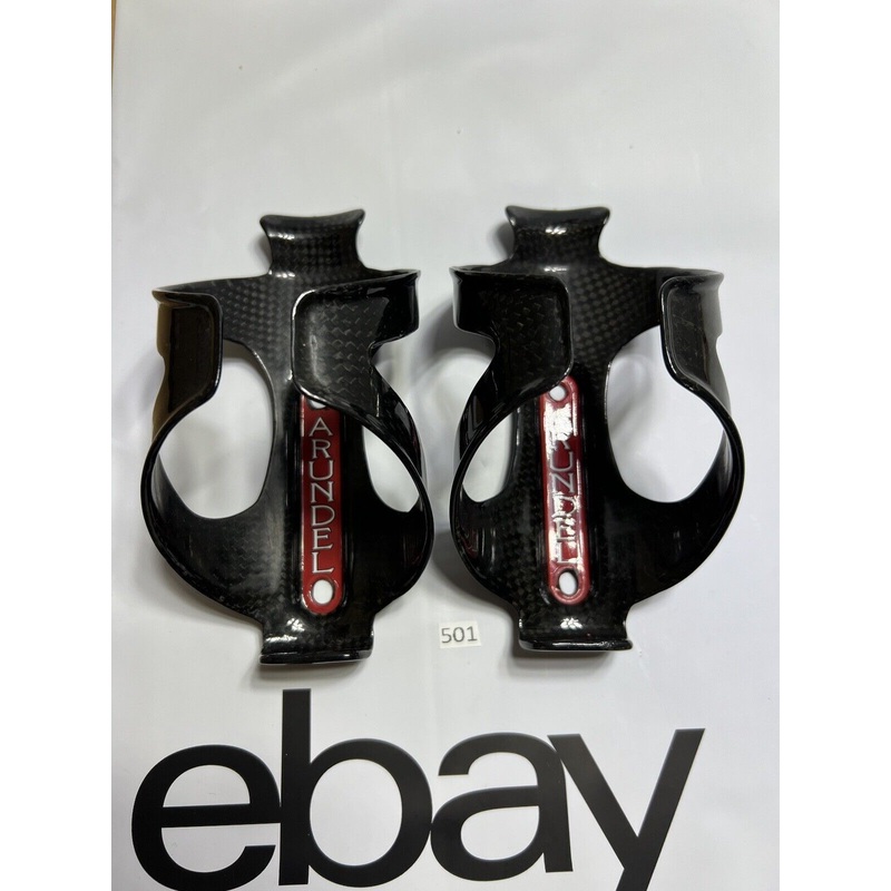 Pair Arundel Dave-O Carbon Bottle Cages 62g