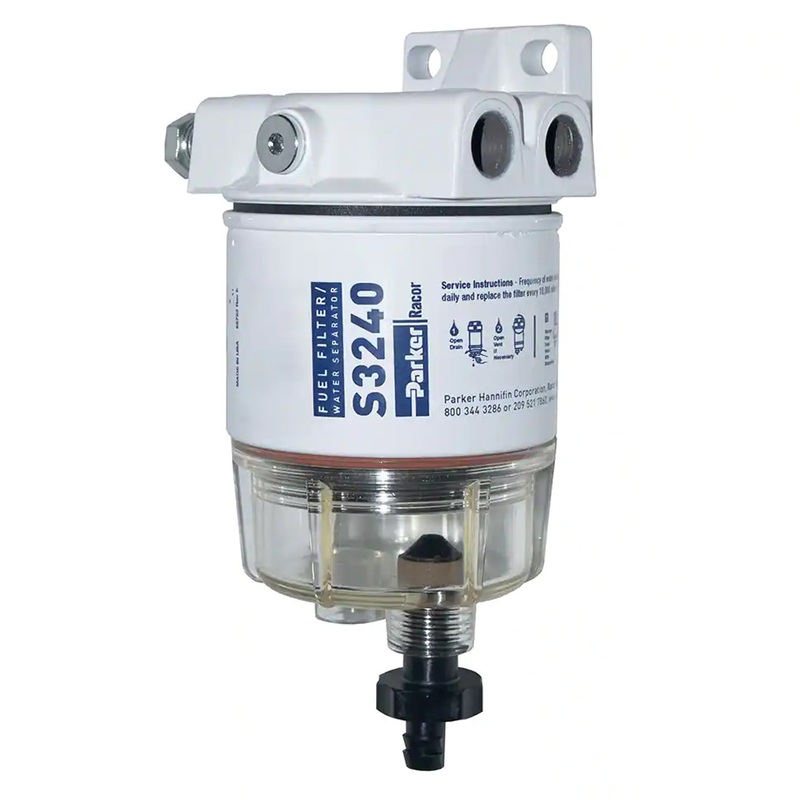 Parker Marine Fuel Filter Water Separator Racor 120R-RAC-01