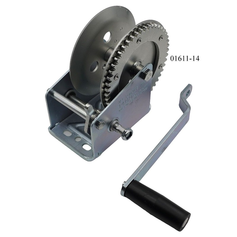 Single/Dual Speed Trailer Hand Winch