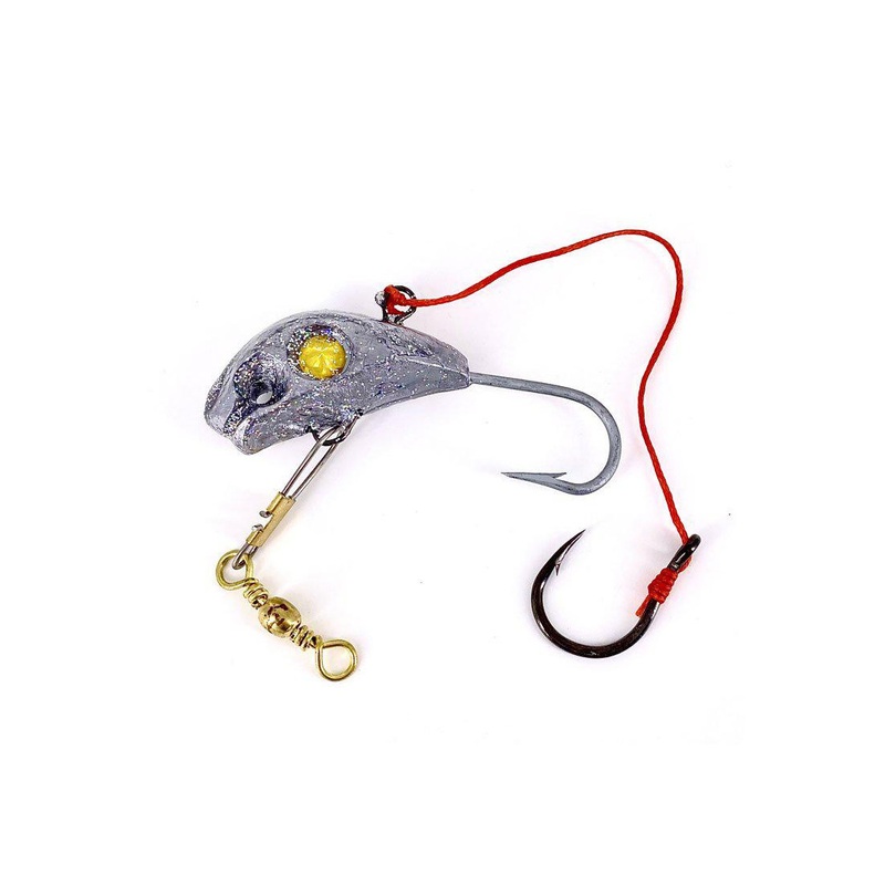 Technofish Handmade Lead Sinker with Assist hooks