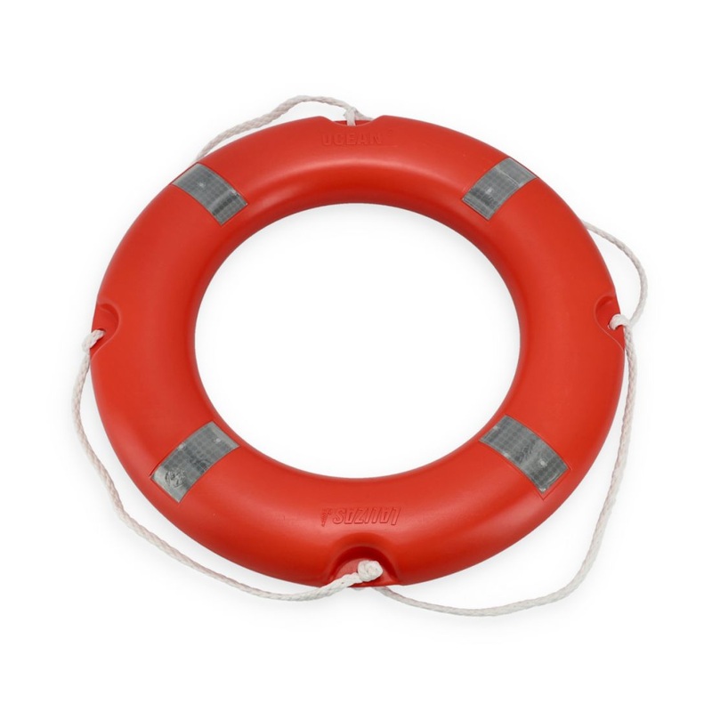 Lalizas Lifebuoy Ring SOLAS with Retroreflective Tape