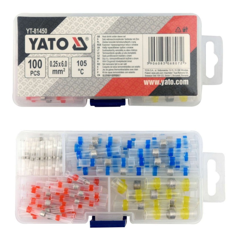 Yato Heat Shrink Solder Tube Set