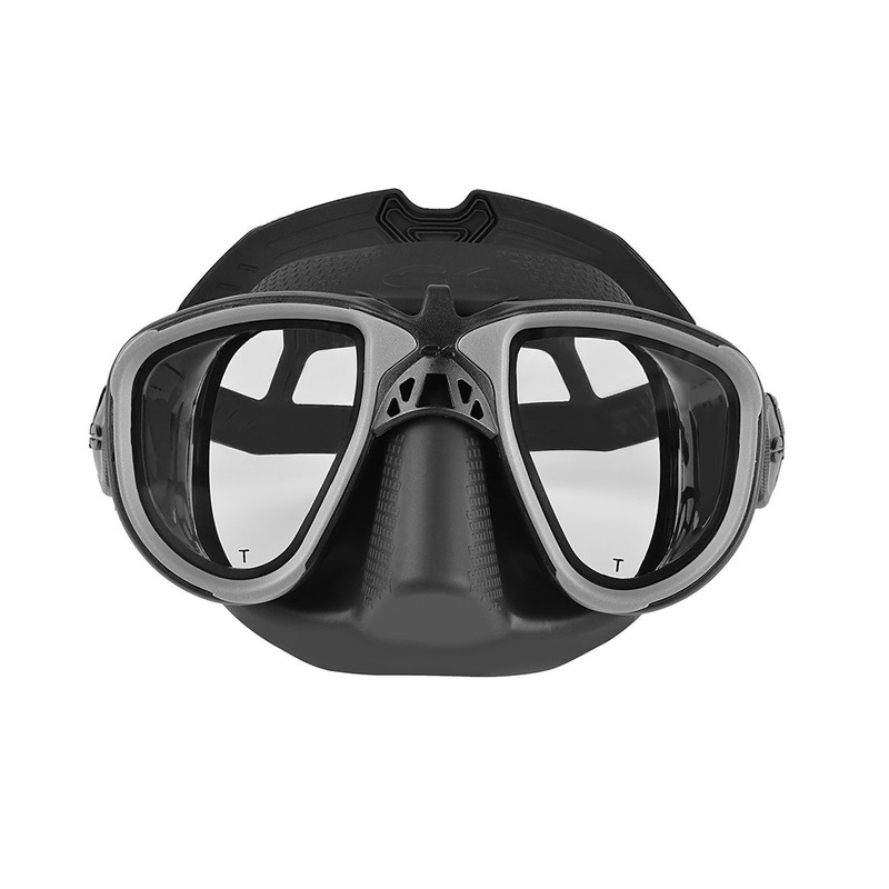C4 Martian Black Silicone Freediving Mask