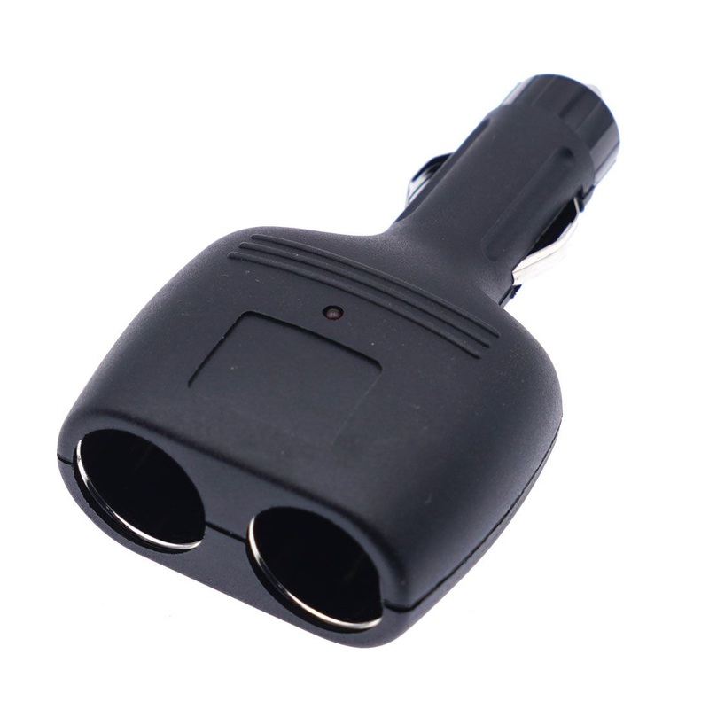 Cigarette Lighter Double Socket Adaptor 12 V