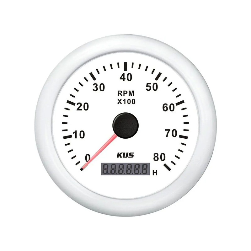 KUS Tachometer 8000 RPM – Digital Hourmeter