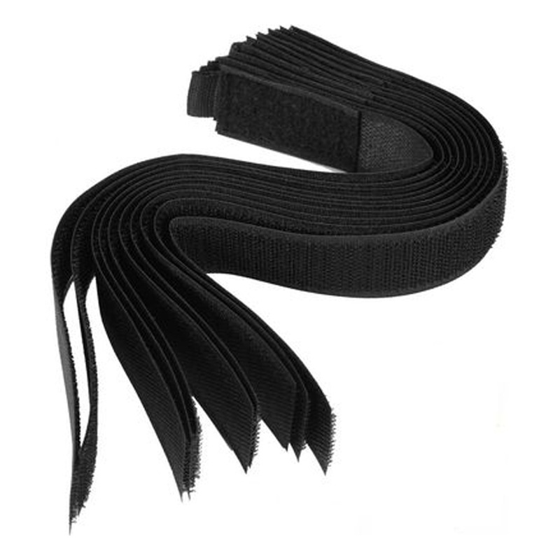 Vorel Black Velcro Straps
