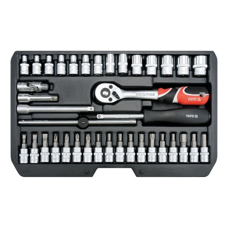 Yato YT-14471 Socket Set XS 1/4″ Type 2 38 Pieces