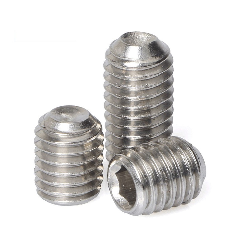 Hexagon Socket Set Screw With Cup Point A2 DIN 916