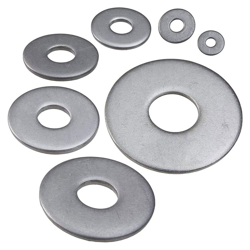 Plain Flat Washer 3x Outside Diameter A2 DIN 9021