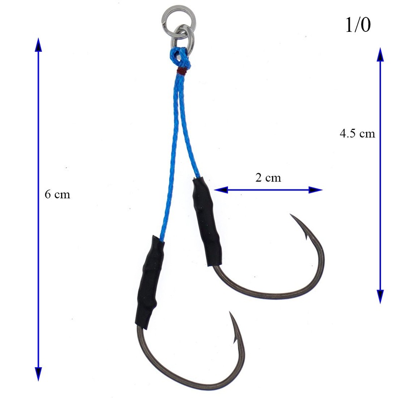 Assist Hooks MajorCraft Gekisasu Sawara