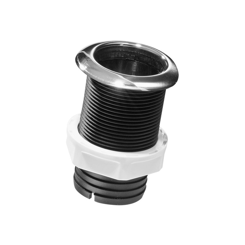 Thru-Hull with Inox Flange and Hose Barb