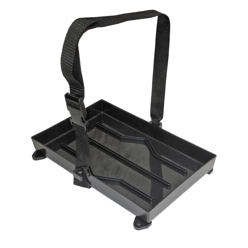 Easterner Battery Hold Down Tray with Strap