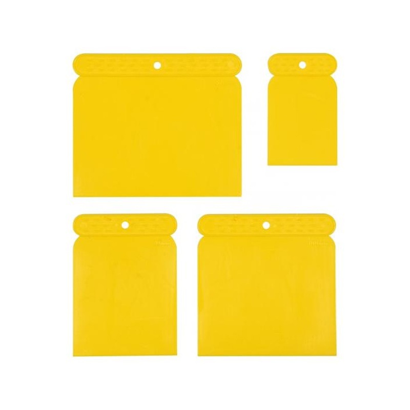 Set Vorel Plastic Scrapers