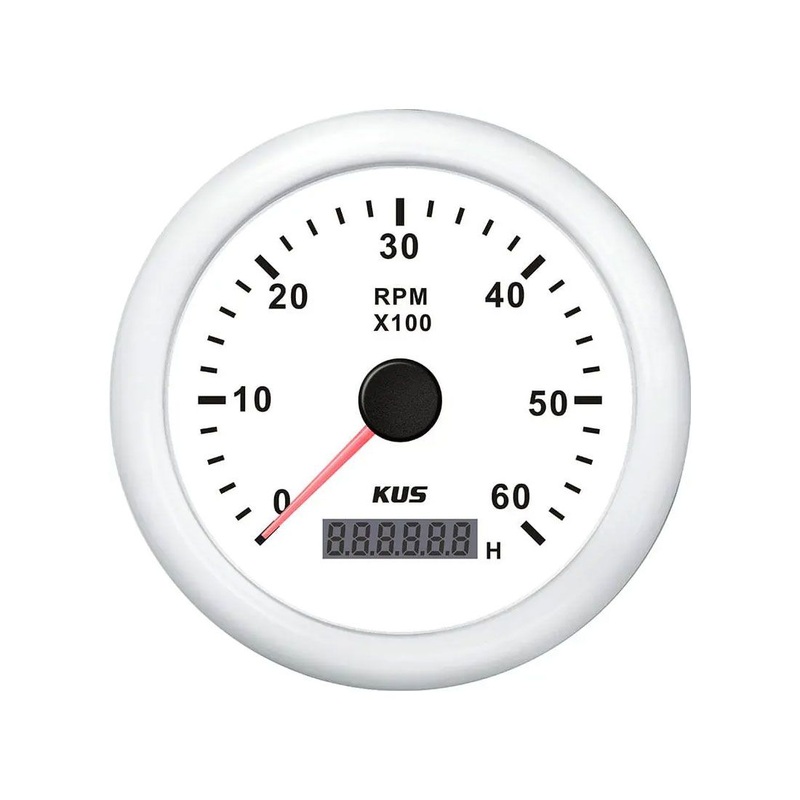 KUS Tachometer 6000 RPM – Digital Hourmeter