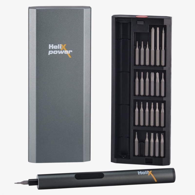 Helix Power 3.7 V Mini Precision Rechargeable Screwdriver