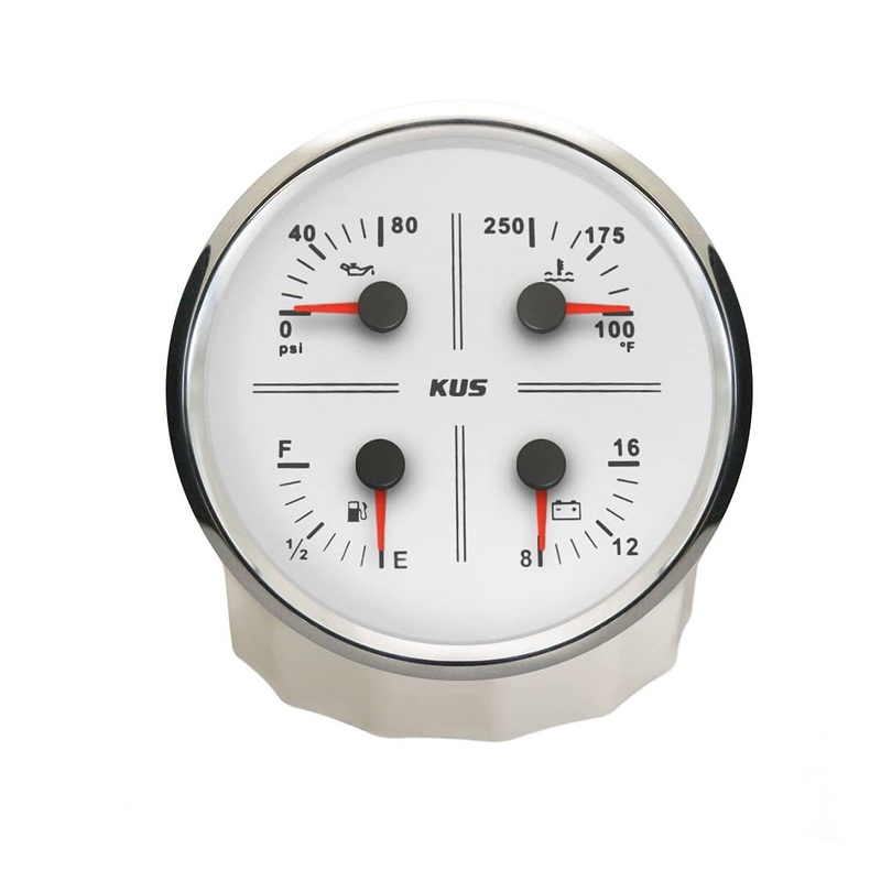 KUS 4 in 1 Analog Instrument Gauge