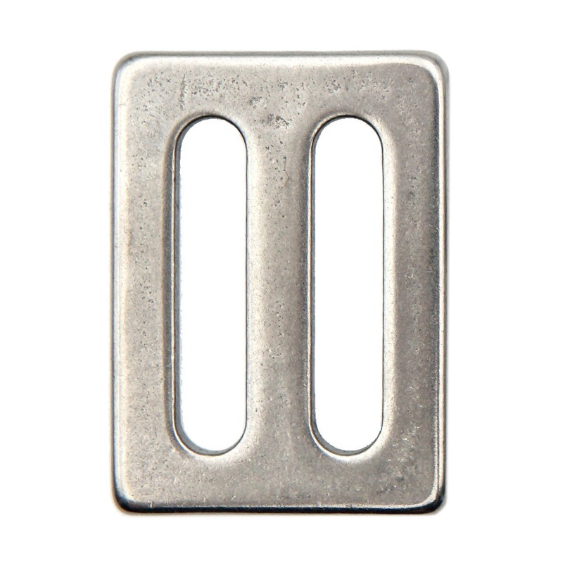Inox Fixed Bar Strap Buckle 22 mm