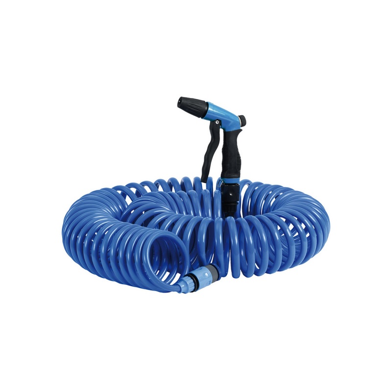 Retractable Hose for Boat Washing with Flow Nozzle