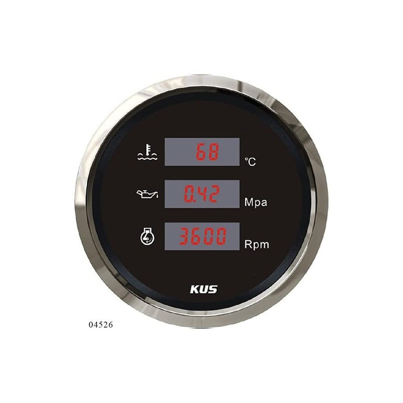 KUS 3 in 1 Digital Instrument Gauge