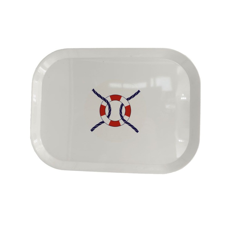Life Buoy Rectangular Tray