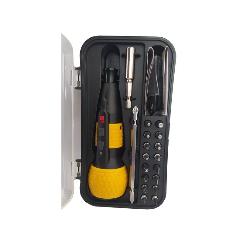 Helix Power 3.6V Hybrid Adjustable Torque Cordless Rechargeable Screwdriver